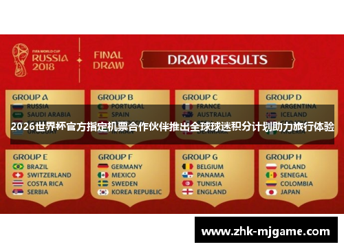 2026世界杯官方指定机票合作伙伴推出全球球迷积分计划助力旅行体验 2026世界杯官方指定机票合作伙伴推出全球球迷积分计划助力旅行体验